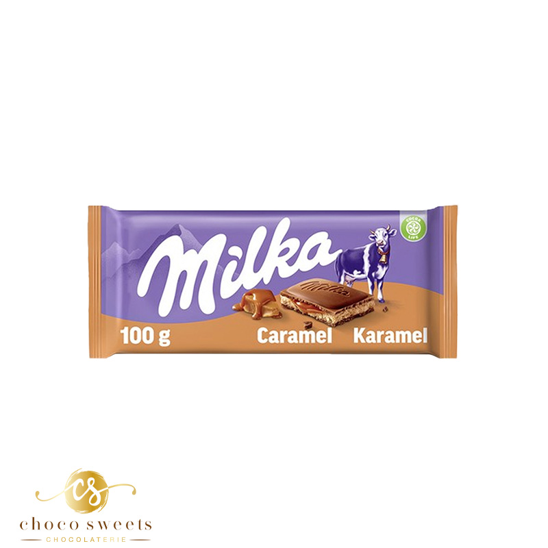 tablette chocolat milka caramel 100g