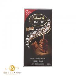 TABLETTE LINDT LINDOR EXTRA DARK 100G