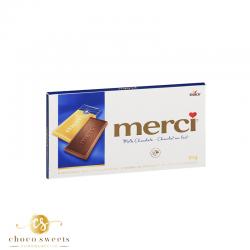 tablette chocolat merci chocolat au lait 100G