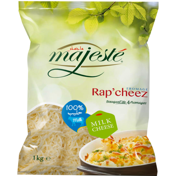 majesté rap cheese, 1kg, rich flavor, tangy cheese, high-quality