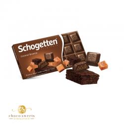 SCHOGETTEN  CARAMEL BROWNIE 100 G