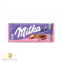 MILKA STRAWBERRY 100G